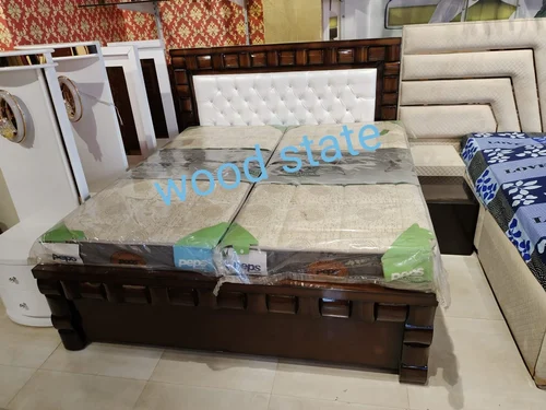 Wooden Modern Wood Queen Box Bed Get Best Quote