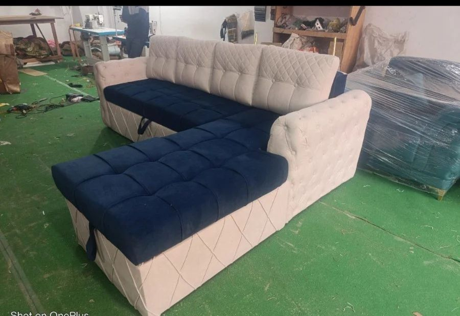 L Shape Sofa Cum Bed