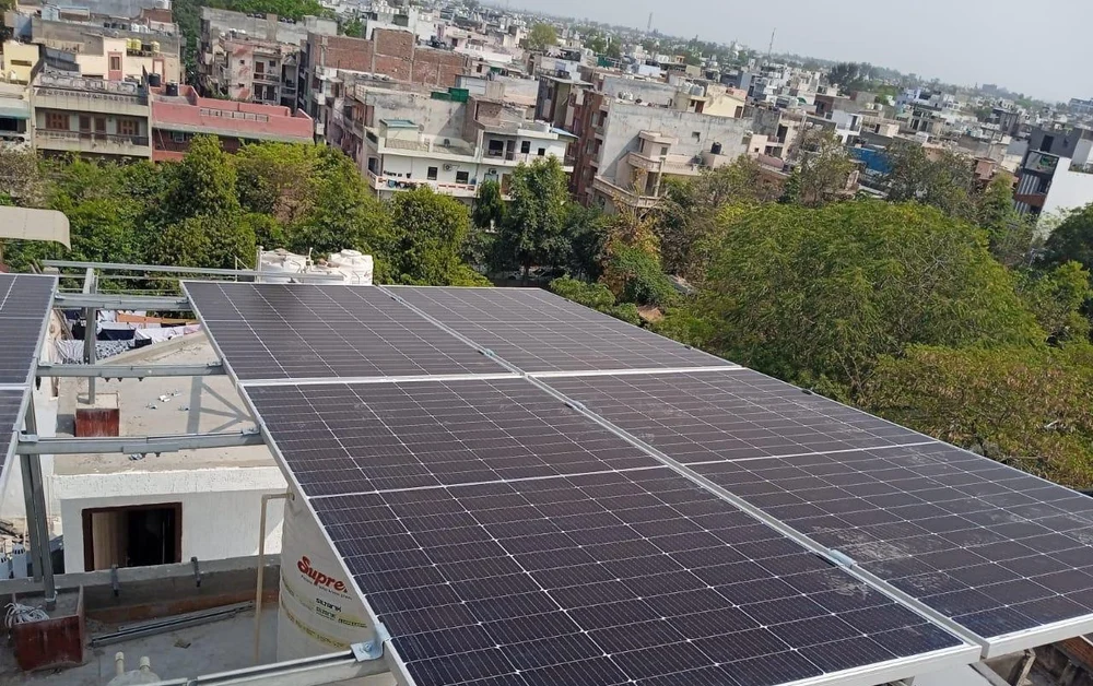 Luminous Solar Panel