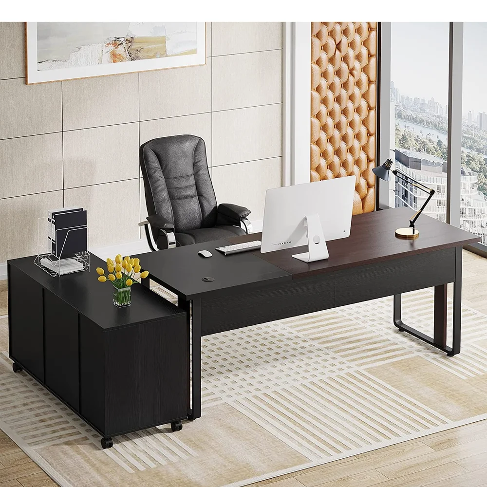 Wooden Executive Office Desk
