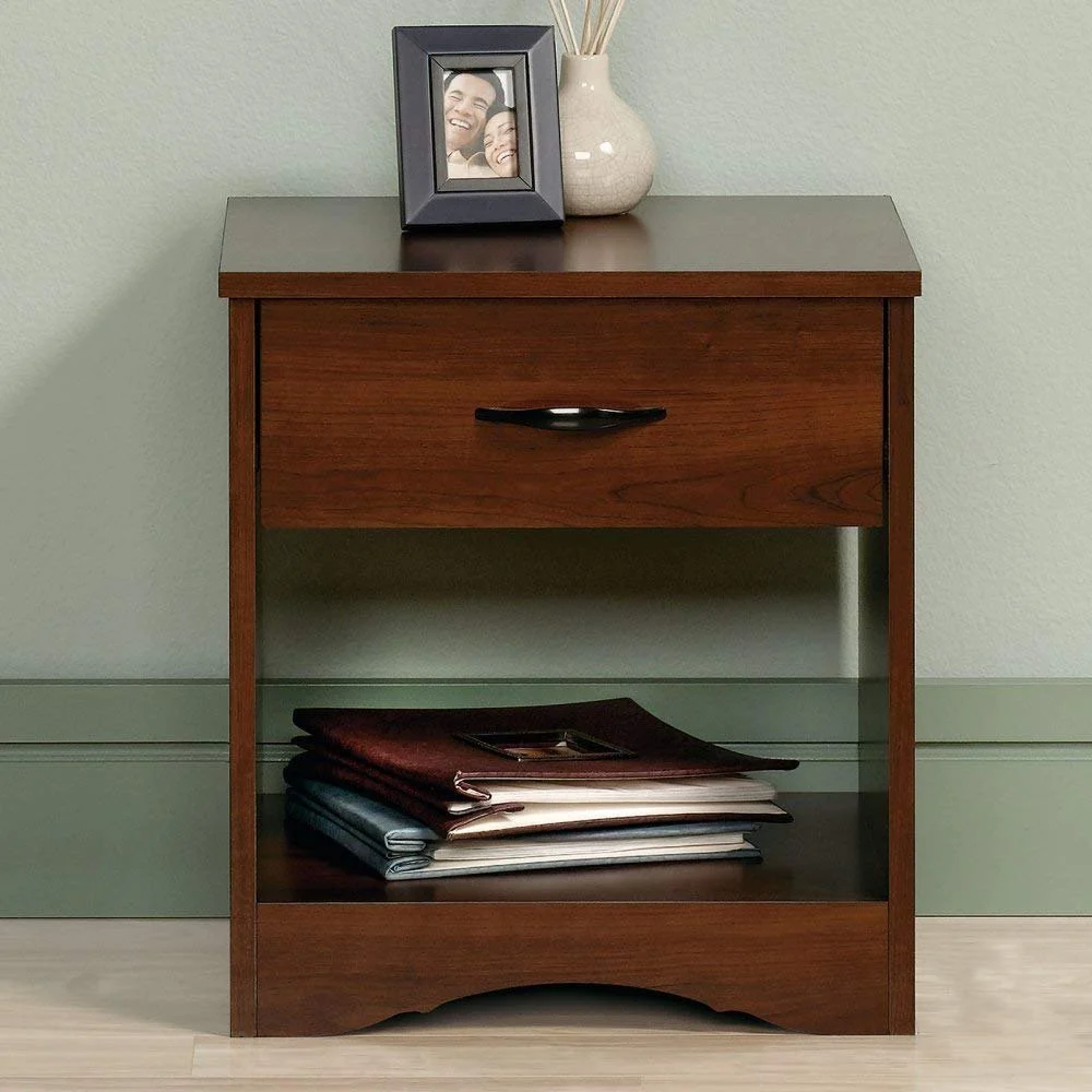 Woodstate Brown Wooden Night Stand, For Home