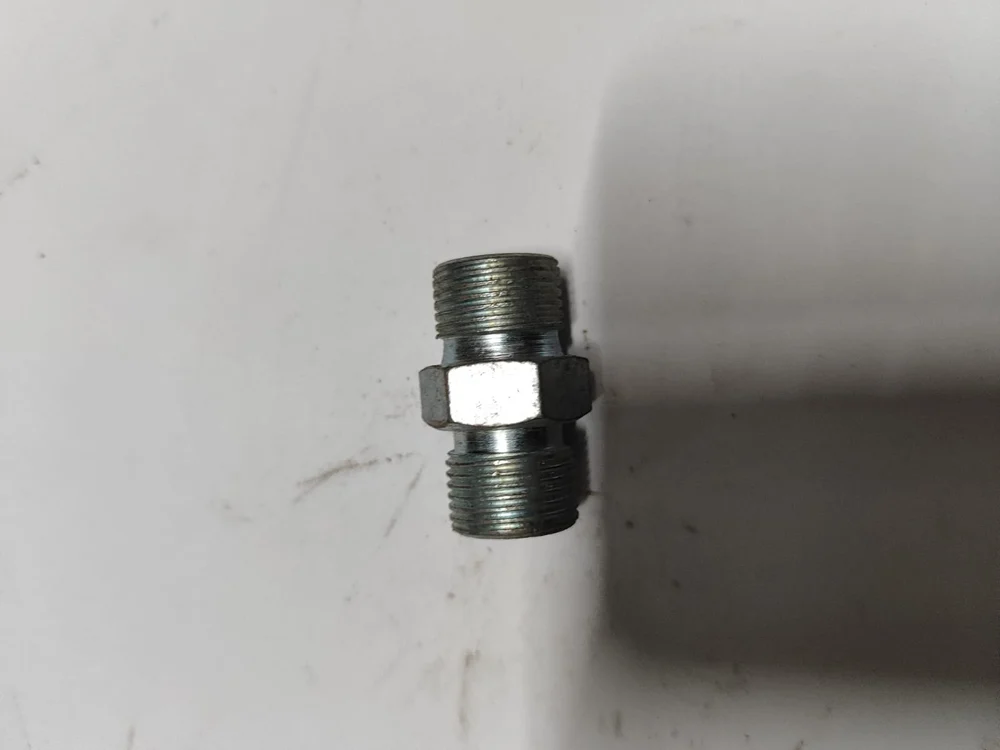 Brass 1 Inch Hydraulic Hex Nipple, Thread Size: 25mm