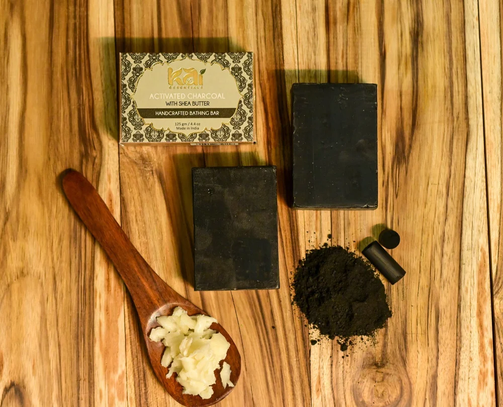 125g Charcoal Soap Shea Butter