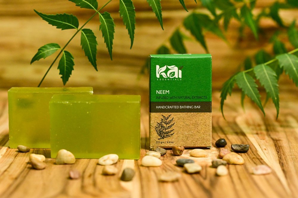 Kai Esentials Neem Bathing Bar, Pack Size: 125gm, Packaging Type: Box