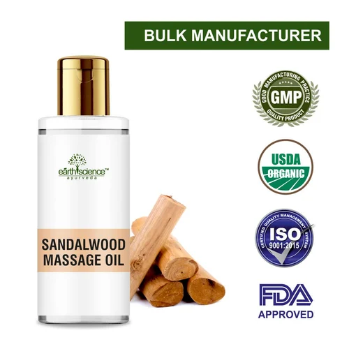 Sandalwood Massage Oil, For Cosmetic, 100% Pure
