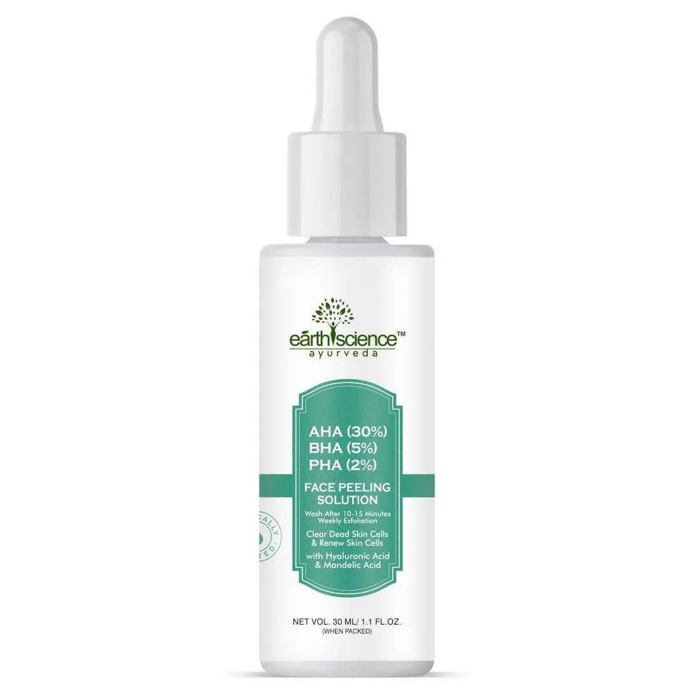 Liquid Earth Science Ayurveda AHA BHA PHA Serum, Oily Skin, Packaging Size: 30ml