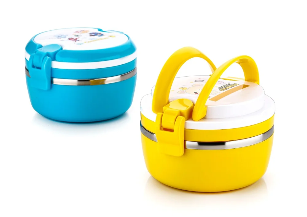 Capacity: 1000 mL Stainless Steel Lunch Box, 2