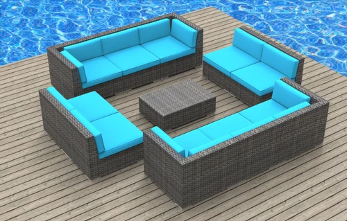 Wicker Outdoor Sofa Set