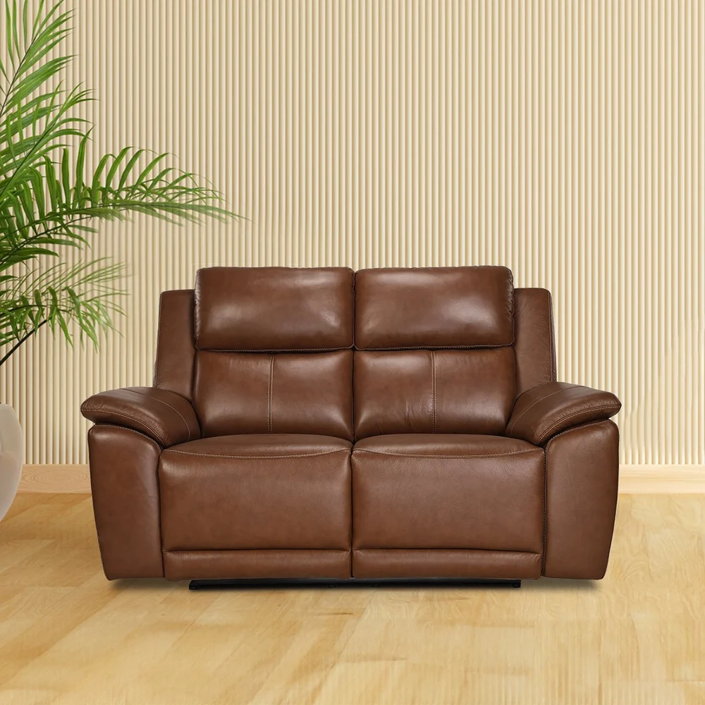 Leather Motorized King Living Room Two Seater Recliner Sofa Supplier in Gurugram