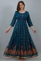 Printed Flared dress