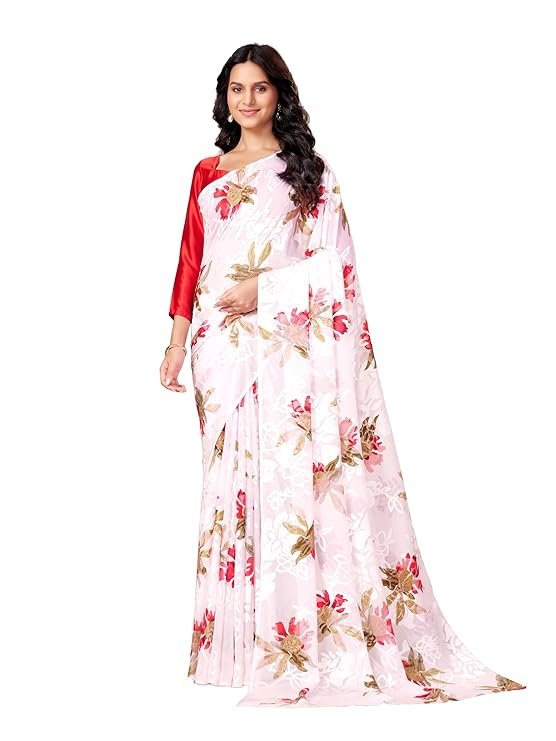Georgette Sarees With Fancy Fabrics