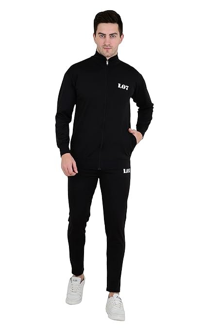 Mens Black Tracksuit