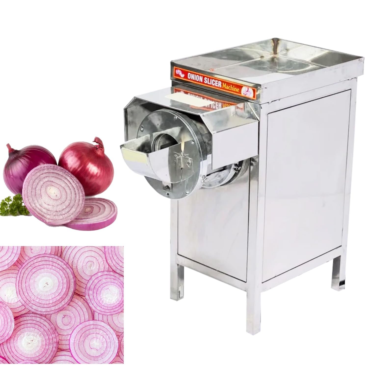 150Kg/Hr Onion Cutter Machine Get Best Quote