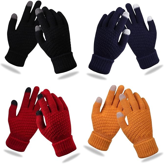 Colorful Woolen Gloves