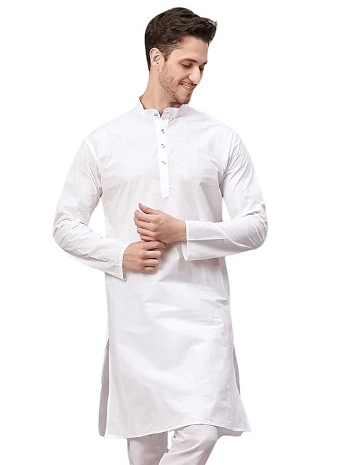 Plain Mens Cotton Kurta Pajama