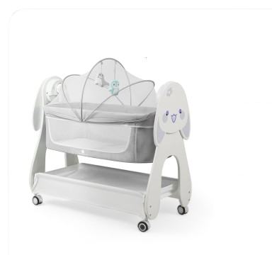 StarAndDaisy Electric Baby Swing Cradle with Remote Control Rocking cot Newborn Sleeping Bed Crib