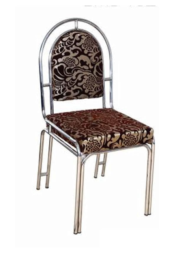 Vintage Metal With Hand Painting Dining Chair