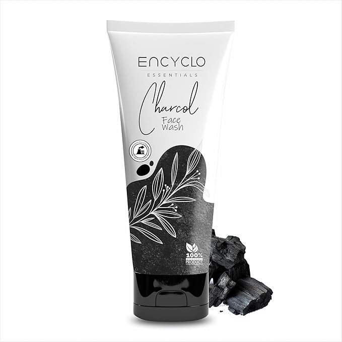 Encyclo Essentials Charcoal Face Wash, For Men, 60gram