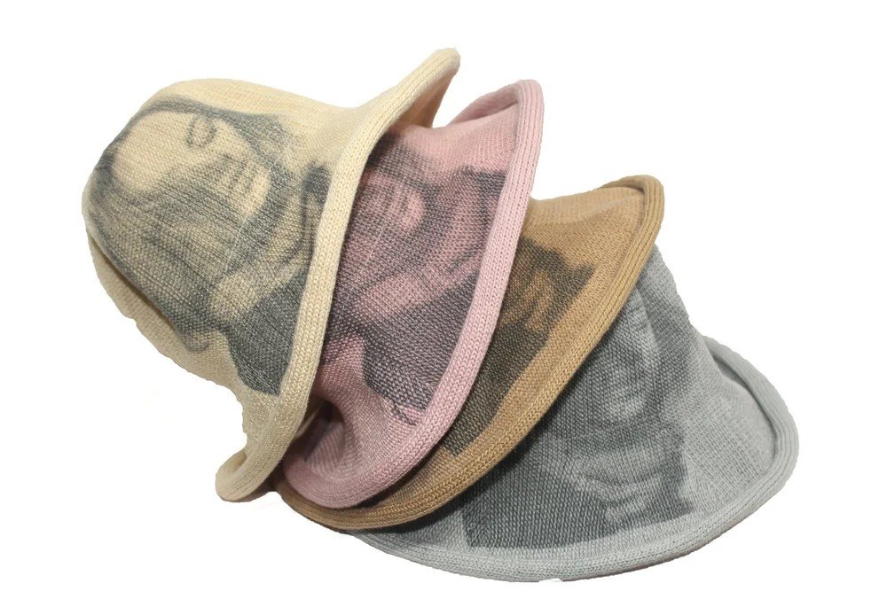 Polyester woven womens hat