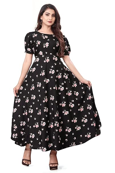 Women's Long Maxi Dress 2024 Comfortable Women's Long Summer Dress Casual Wear.