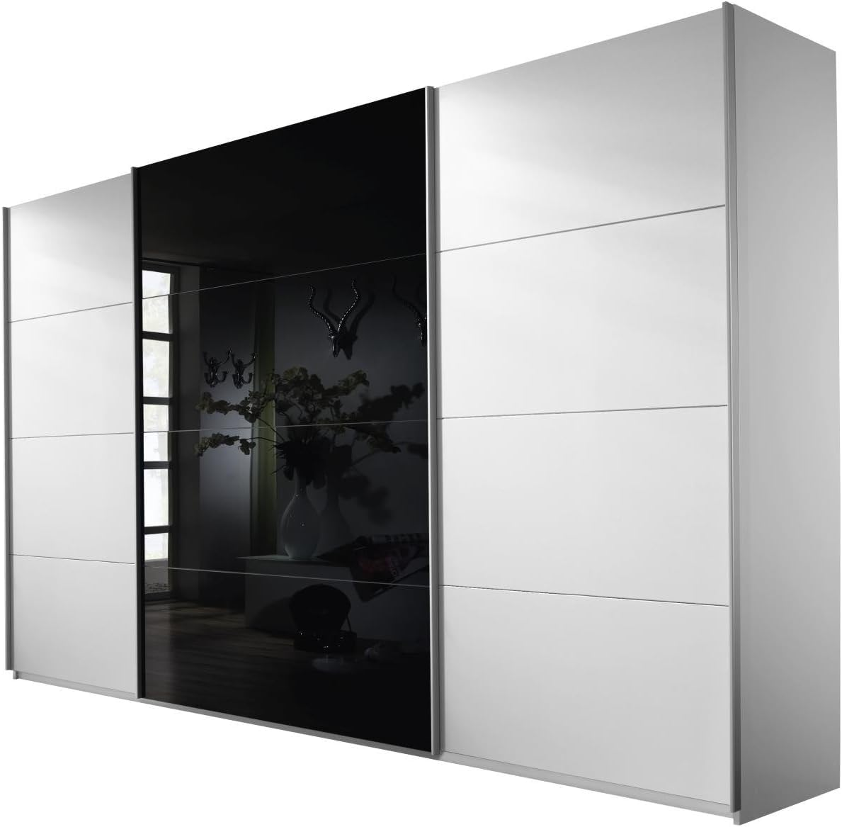 Identiqa Interiors as selection Sliding Door Wardrobe, For Bedroom, Model Name/Number: 005