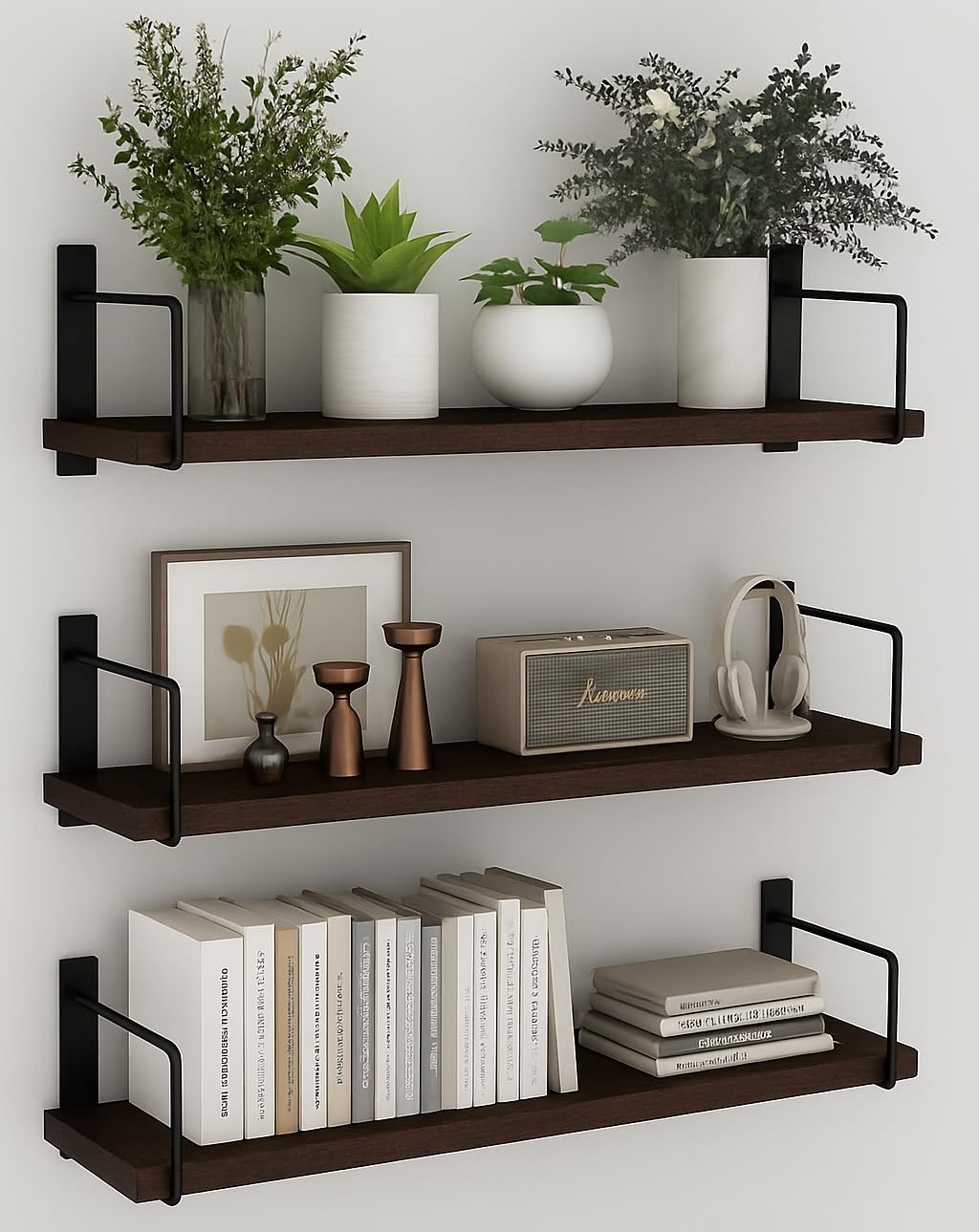 Wall Mounted Book Racks