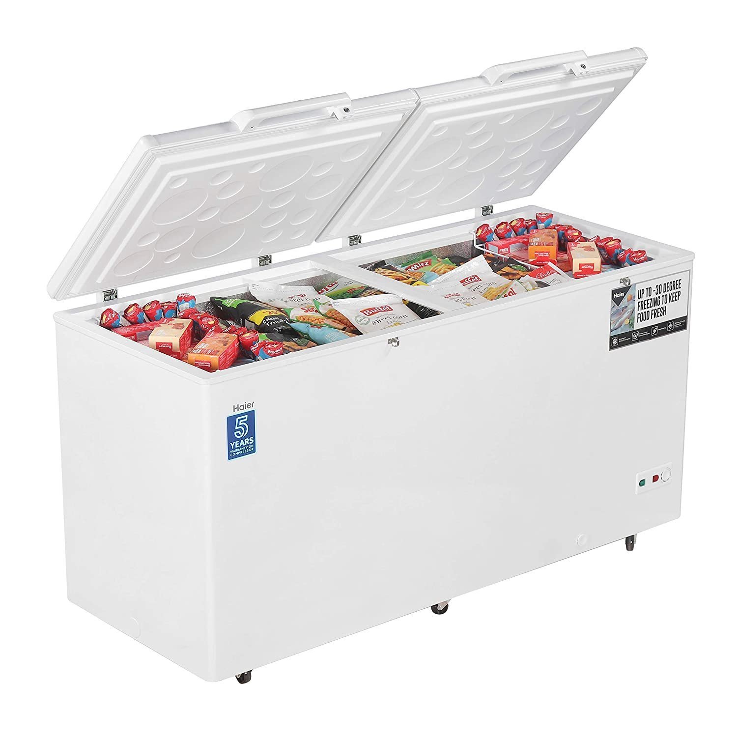 460 Liter Haier Hard Top Deep Freezer