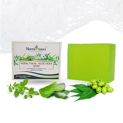 Neem Tulsi Aloe Vera Soap