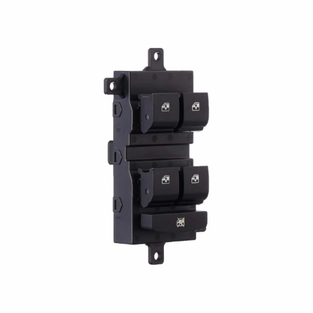 Black Plastic Uno Minda TD-21186 Power Window Switch - Main - 4 Door