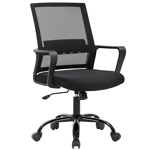 Black Revolving Office Chairs