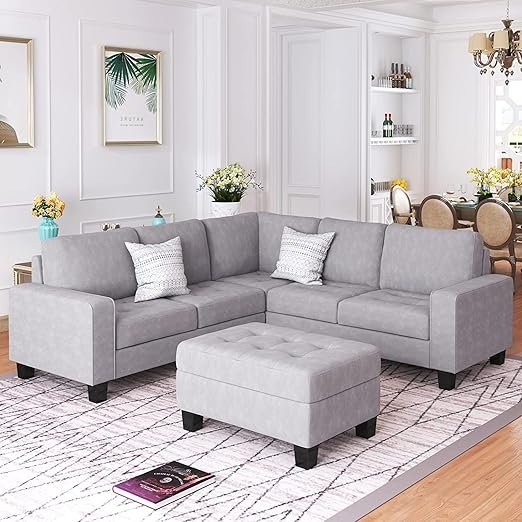 L Shape Corner Sofa Set