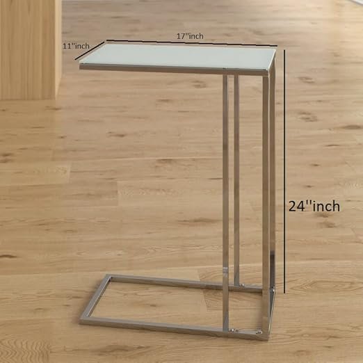 Stainless Steel C Shape Coffee Table