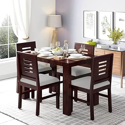 Wooden 4 Seater Dining Table