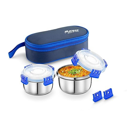 Capacity: 250 mL Mayur Insulated Lunch Box