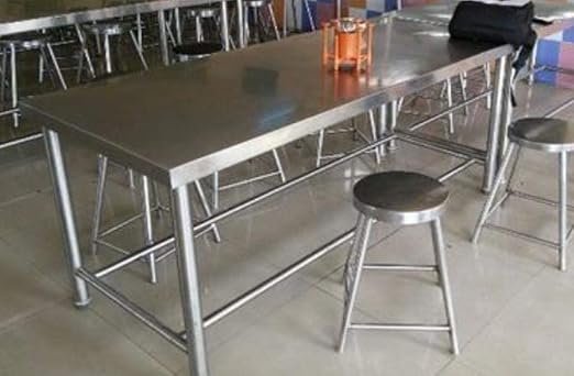Stainless Steel Canteen Dining Table