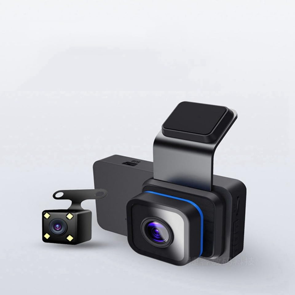 Dual Channel Dash Camera - 2K Video , Front and Rear Cameras , WiFi , GPS Logger