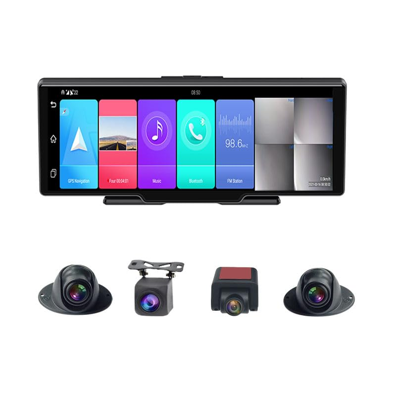 360 Degree Car Dash Camera - Full HD , Android , WiFi , GPS, Bluetooth and Live View App