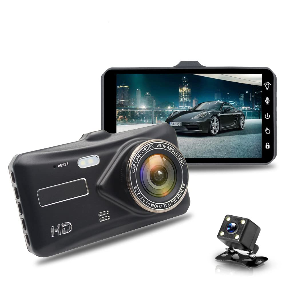 Android Dash Camera -Full HD Front and Rear Cameras with G sensor